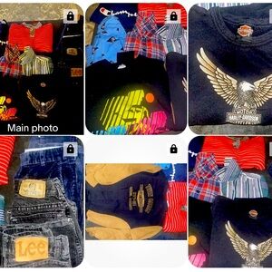 Vintage boys lot cool retro style early 90s